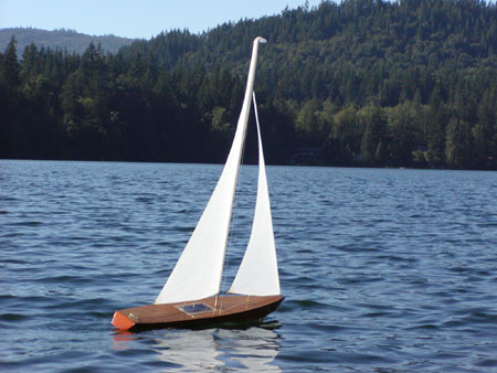 remote sailboat